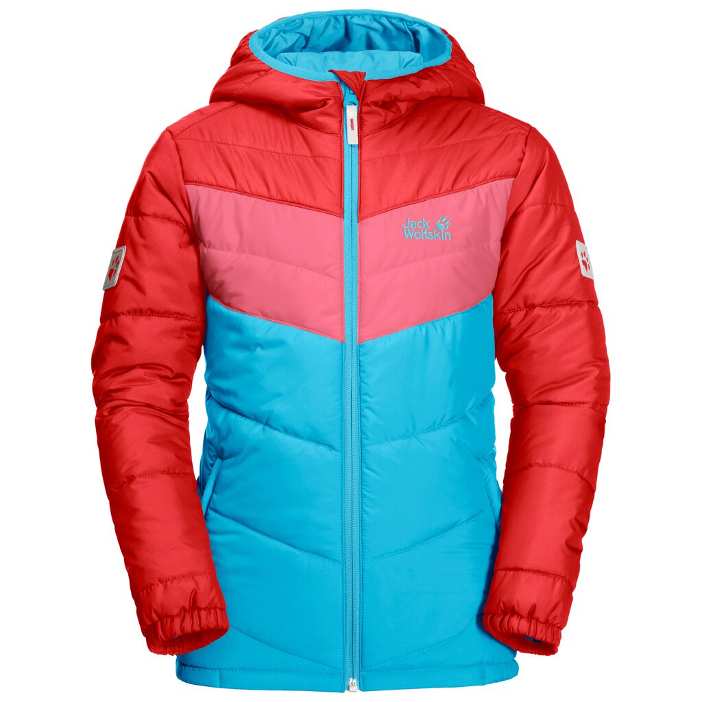 Jack Wolfskin THREE HILLS Vestes Enfant Turquoise/Bleu - IJYPLQT-50